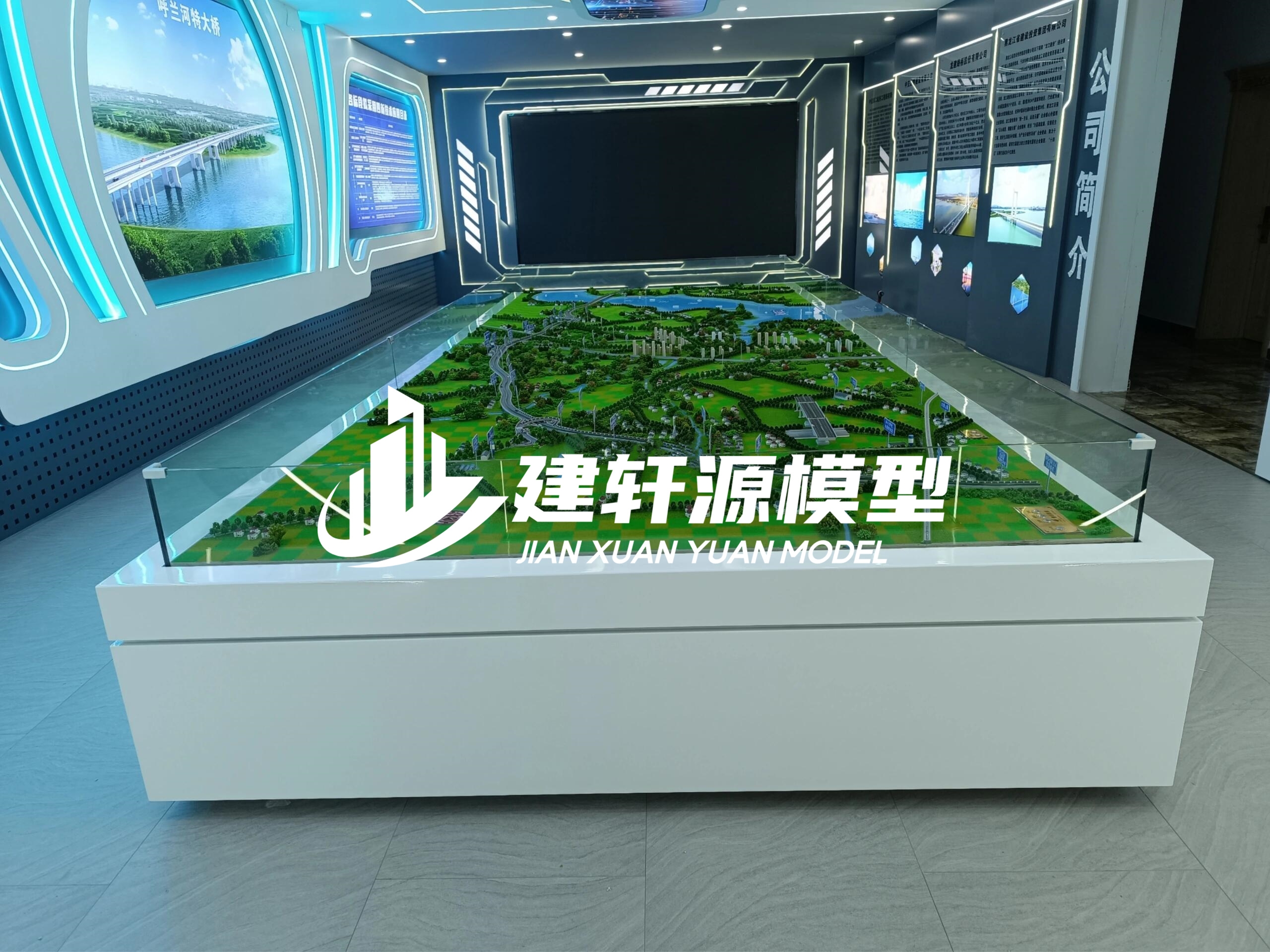望都高架桥道路模型设计